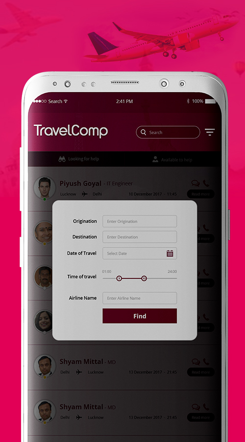 Trip Comrade (Travel Booking app): screenshot 5